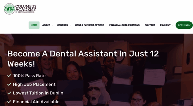 columbusacademyofdentalassisting.com