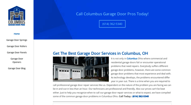 columbusgaragedoorpros.com