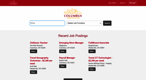 columbusjobsite.com