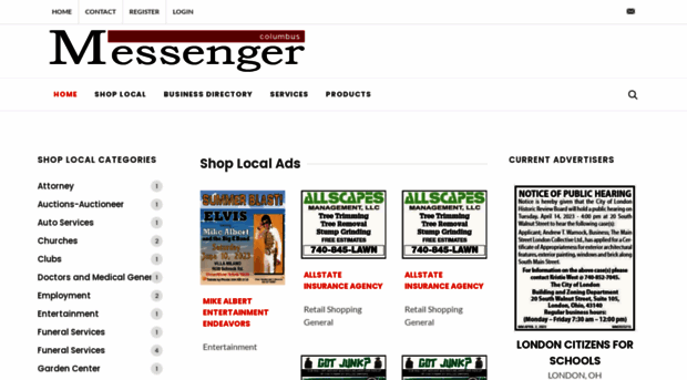 columbusmessenger.coolerads.com