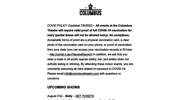 columbustheatre.com