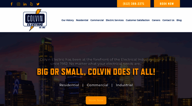 colvinelectric.com