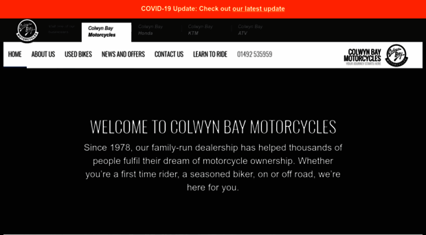 colwynbaymotorcycles.com