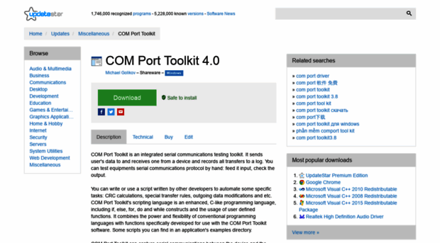 com-port-toolkit.updatestar.com