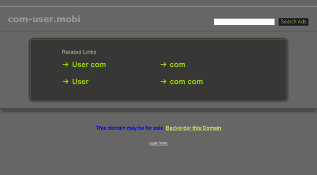 com-user.mobi