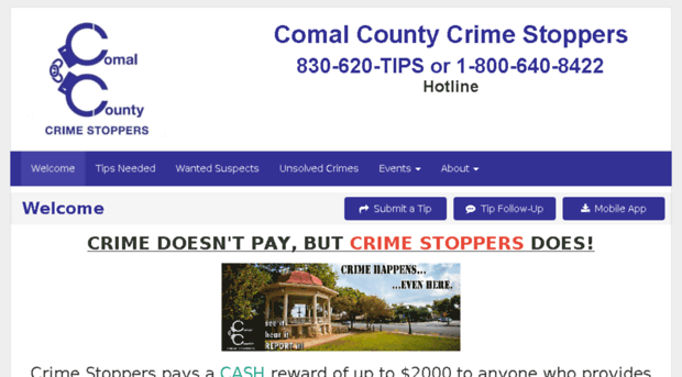 comalcrimestoppers.org