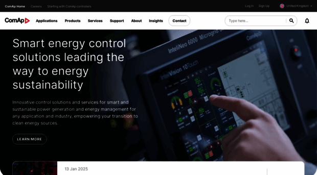 comap-control.co.uk - ComAp - the heart of smart con... - Com Ap Control