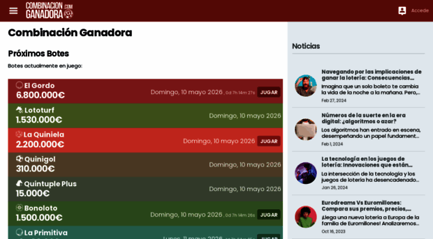 combinacionganadora.com