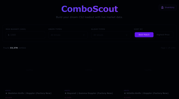 comboscout.com