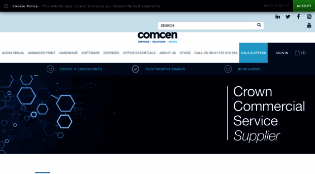 comcen.co.uk