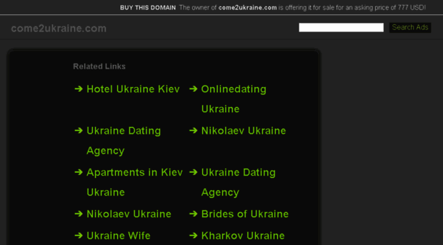 come2ukraine.com