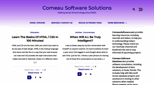 comeausoftware.com