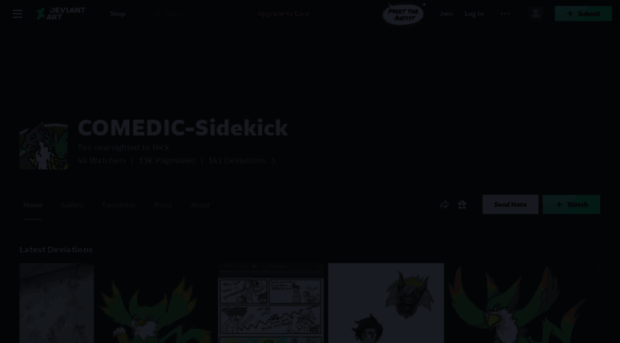comedic-sidekick.deviantart.com