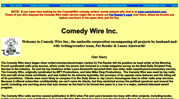 comedy-wire.com