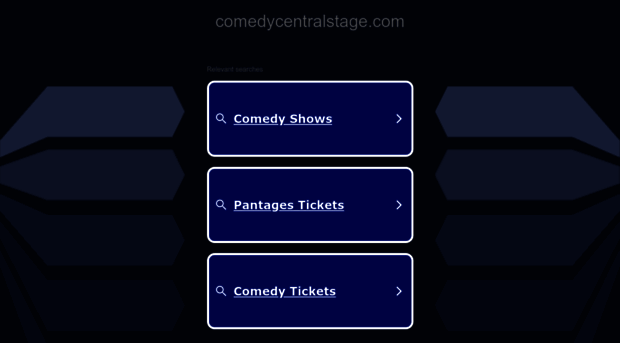 comedycentralstage.com