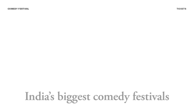 comedyfestival.in