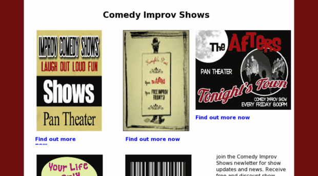 comedyimprovshows.com