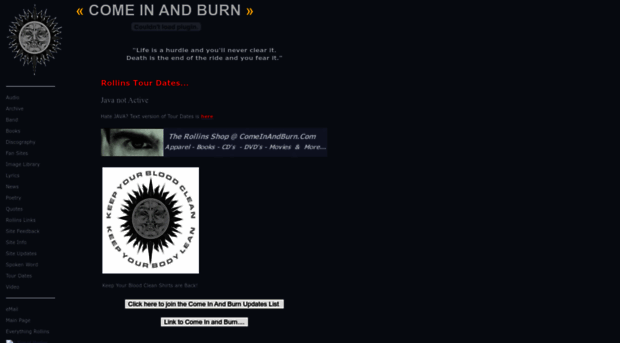 comeinandburn.com