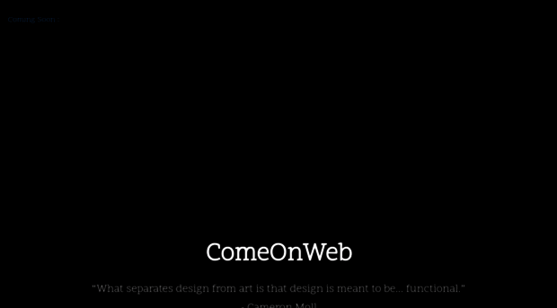 comeonweb.fr