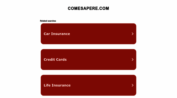 comesapere.com