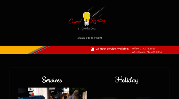 cometlightingandelectric.com
