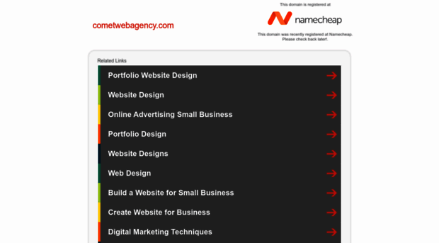 cometwebagency.com