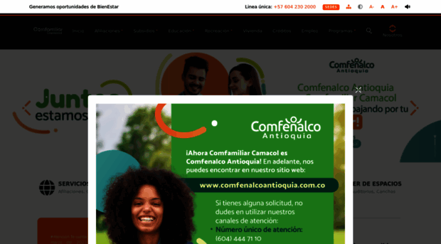 comfamiliarcamacol.com