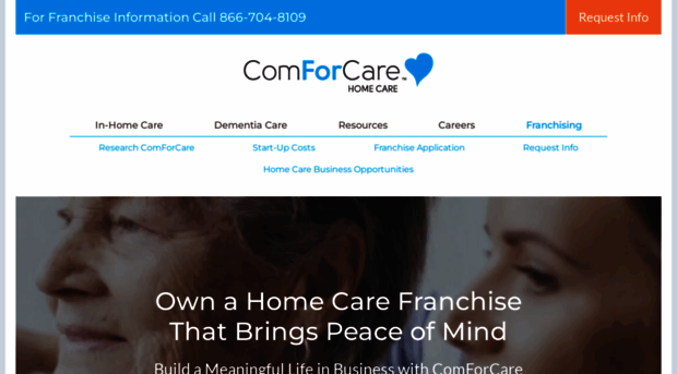 comforcarefranchise.com