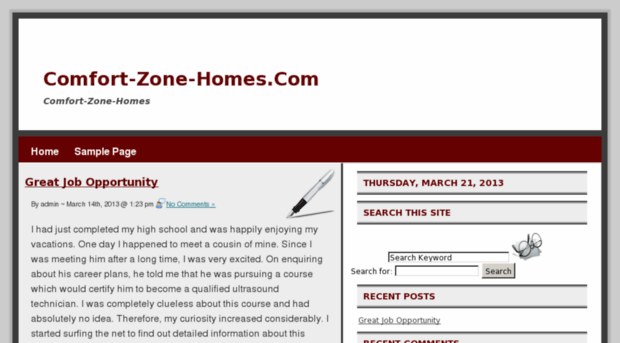 comfort-zone-homes.com