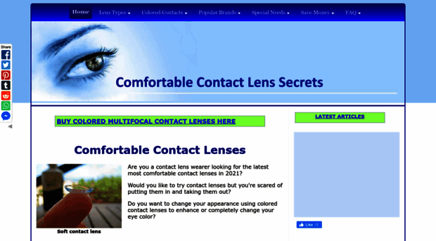 comfortable-contact-lens-secrets.com