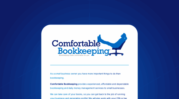 comfortablebookkeeping.com