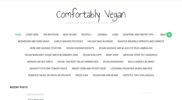 comfortablyvegan.com