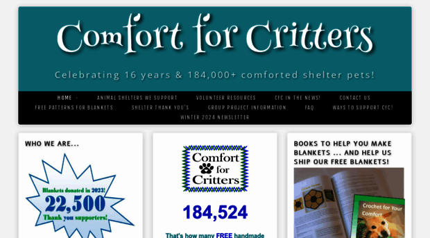 comfortforcritters.org