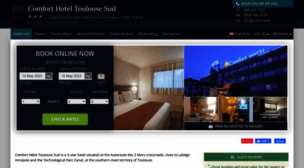 comforthotel-toulouse-sud.h-rez.com