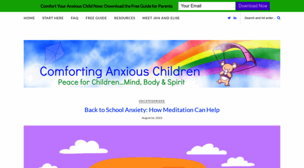 comfortinganxiouschildren.com