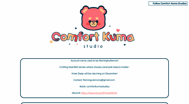 comfortkuma.itch.io