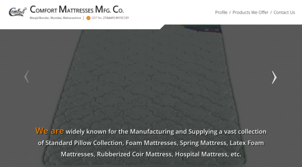 comfortmattress.co.in