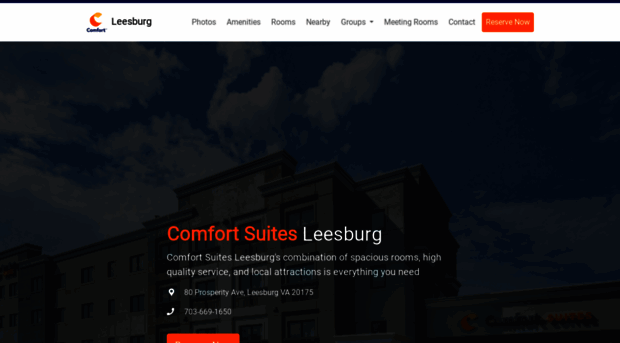 comfortsuitesleesburg.com