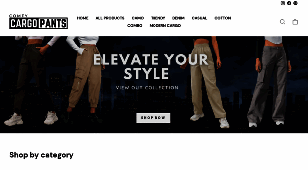 comfycargopants.com