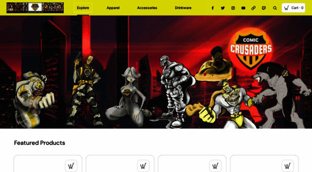 comic-crusaders-world.creator-spring.com