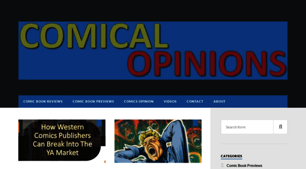 comicalopinions.com