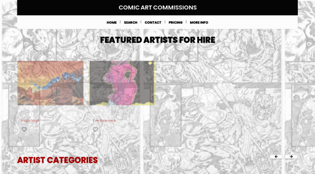 comicartcommissions.com