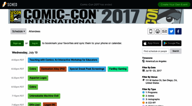 comiccon2017.sched.com