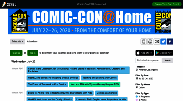 comiccon2020.sched.com