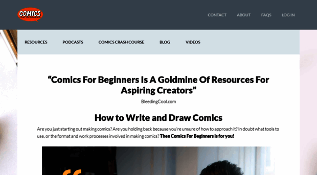 comicsforbeginners.com