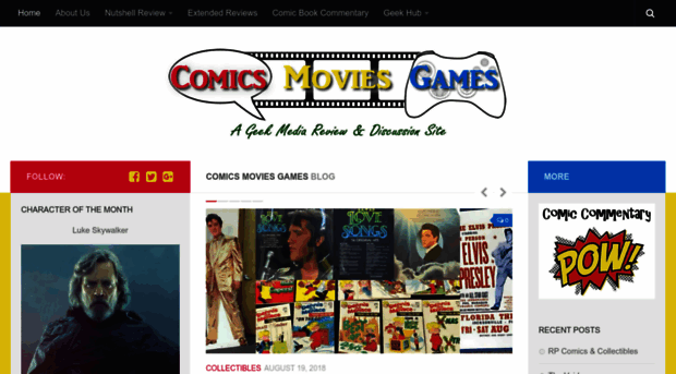 comicsmoviesgames.com