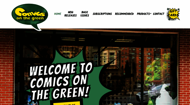 comicsonthegreen.com