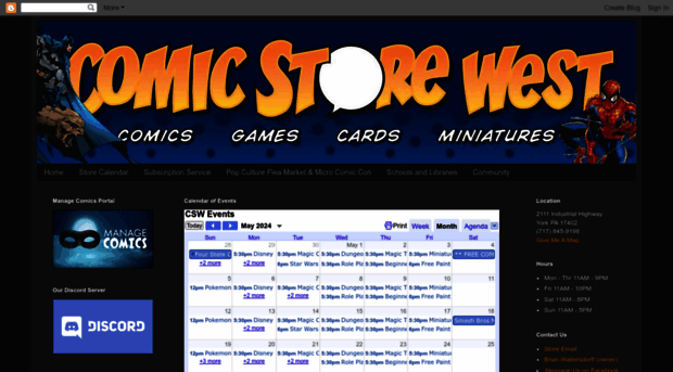 comicstorewest.com