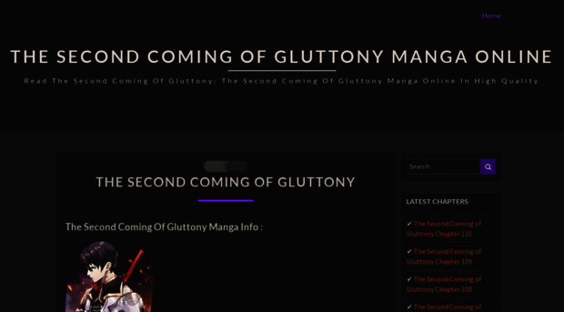 coming-of-gluttony.com