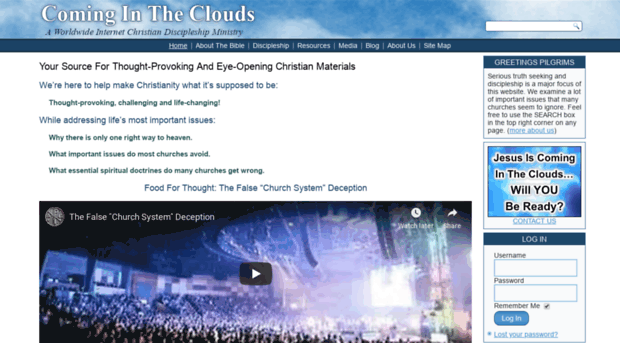 comingintheclouds.org